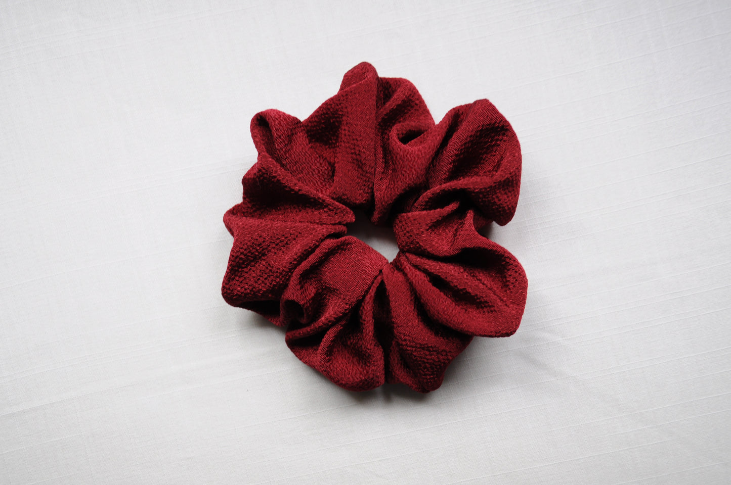 Burgundy Chirimen